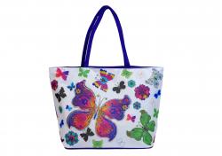 Сумка пляжная "Бабочки" (52х36х19см) 60 шт/упак Т-514 - фото 9